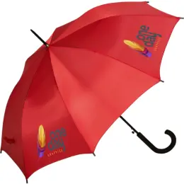 Stratus Auto-Open Umbrella Red